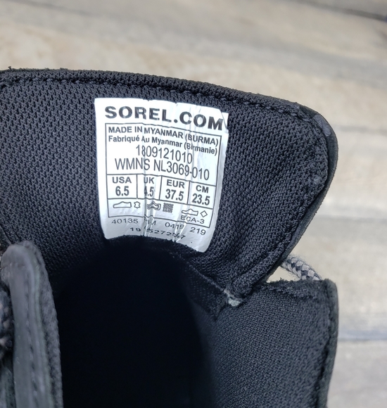 SOREL Out N About Plus Black Waterproof Duck Boots - Picture 9 of 10